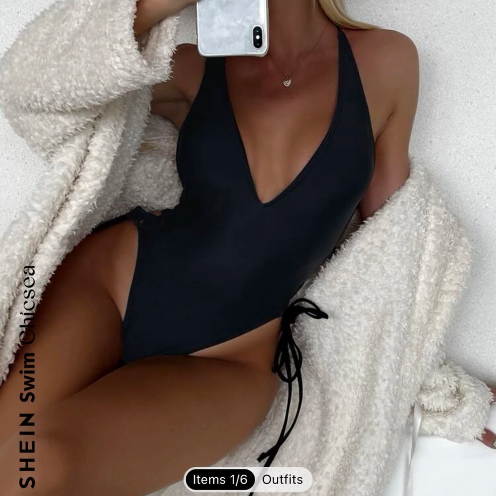 Shein Black One Peice *NWT*